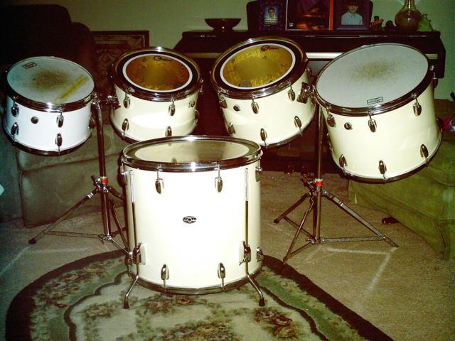 VINTAGE SLINGERLAND 7 PC KIT. SWEET !