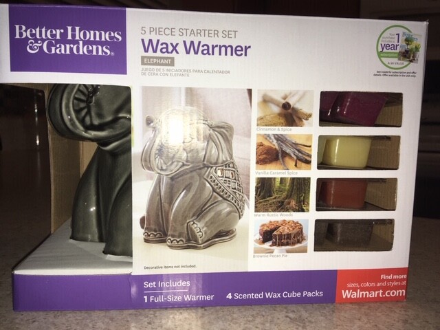 Better Homes and Gardens Electric Elephant Wax Warmer