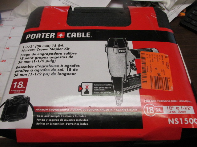 Porter Cable NS150C Narrow Crown Stapler