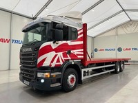 Scania G320 6x2 Rear Lift Sleeper Cab Flatbed Manual
