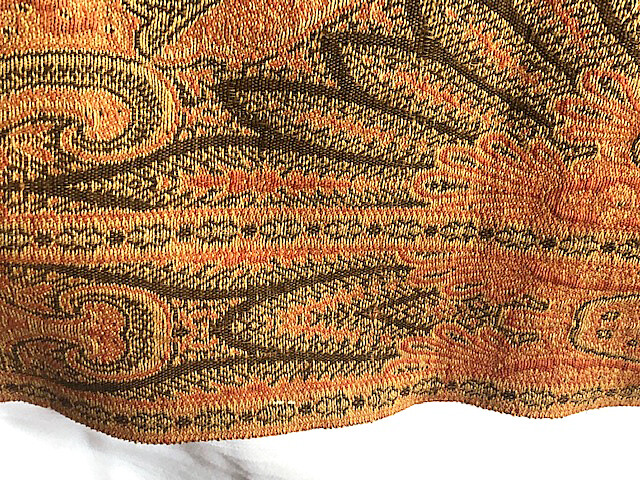 Fine Antique Paisley Piano throw or Shawl, 65