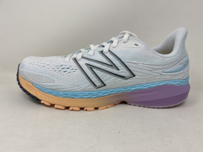 

Женские кроссовки New Balance 860 V12, белый/синий холодный, 6,5 2A узкие США, White/blue chill