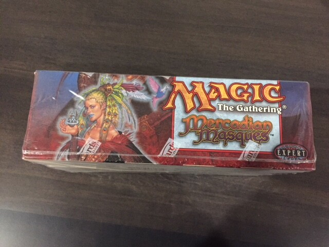 MERCADIAN MASQUES BOOSTER BOX x 1 - FACTORY SEALED - US ENGLISH - MTG - MAGIC