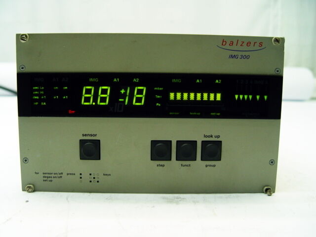 Balzers IMG 300 Ion Guage Controller IMG300
