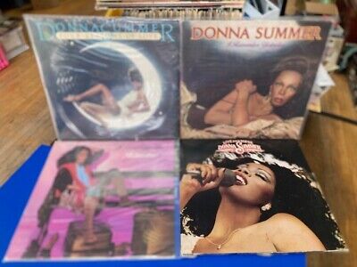 Donna Summer 4 lp lot Live and More, Wanderer, I Remember, Four Seasons of Love