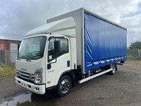 Isuzu Truck N75.190 LWB Chassis Cab 7.5t CURTAINSIDE BODY 20ft 