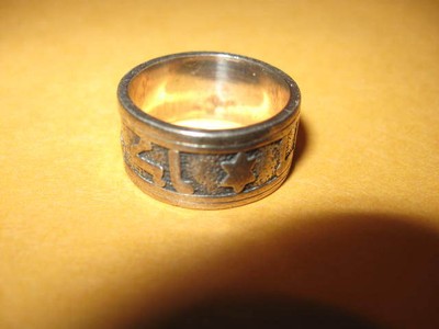 preowned James Avery 7.5 PURITY RING 925 Sterling Silver band 7 1/2