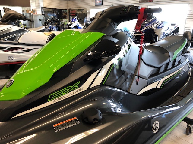EX DELUXE / NEW 2018 / RIDE SYSTEM / CARBON & ELECTRIC GREEN / SEATS THREE