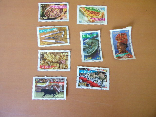 Timbres OblitÃ©RÃ©S De 2004 La France Ã  Vivre N 3646,3649 Ã  3655