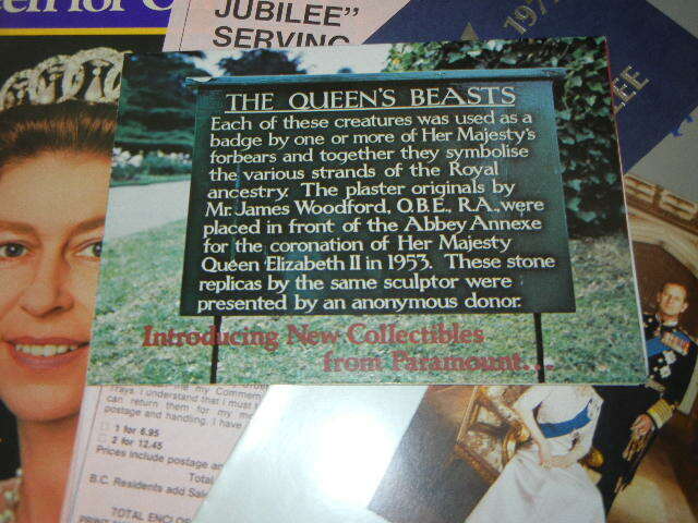 CANADA SILVER JUBILEE OTTAWA BRITISH ROYALTY QUEEN ELIZABETH II - 1977 SOUVENIR