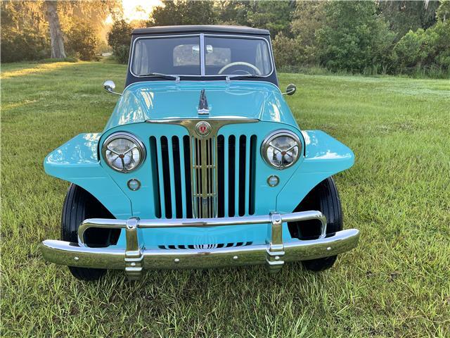 Owner 1949 Willys Overland Jeepster 6 Cylinder Concours Restoration