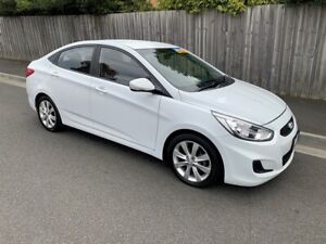 2018 Hyundai Accent RB6 MY18 Sport White 6 Speed Automatic Sedan North Hobart Hobart City Preview