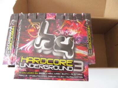 job lot 10 x hardcore underground 3 cd album bundle sale bulk buy
