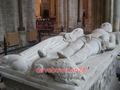 PHOTO  ARUNDEL TOMB IN CHICHESTER CATHEDRAL RICHARD FITZALAN EARL OF ARUNDEL (13