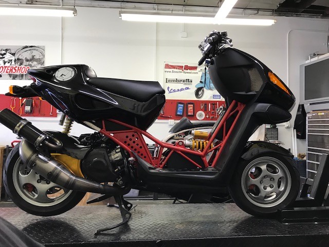 2001 Italjet Dragster 180cc Sport Scooter 180 vespa lambretta ducati
