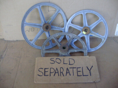 Speed Reducing 2 Groove Step Pulleys, Use 3V, 3VX or A, 4L Belts