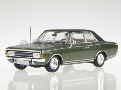 Opel Commodore A 66 britischgreen diecast model car 1/43
