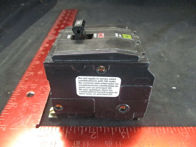 Applied Materials (AMAT) 0680-01381 THERMAL CIRCUIT BREAKER 2POLE 240VAC 15AMP