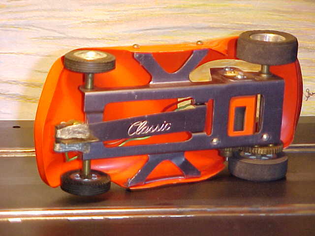 Vintage Slot Car 1/24 Scale 1960's Classic Manta Ray Orange