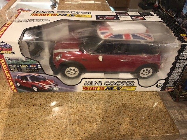 Fast Lane 1/6 ミニクーパー ユニオンジャックモデル ラジコン レア! 動作確認済 ミニクーパー 大型ラジコン 1/6 ユニオン