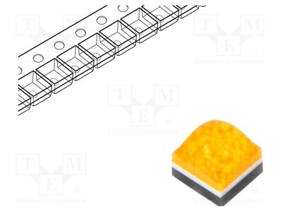 LED 700mA λd: 587.5-592.5nm 130° White 147÷174lm PQ2N-4LPE-AWFC LED Strip