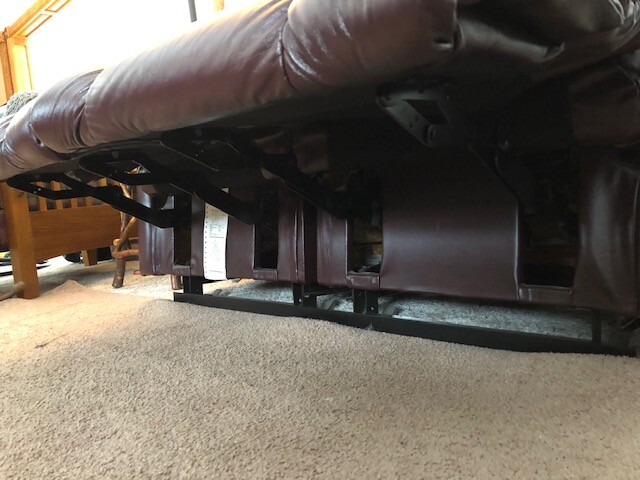 Lazy Boy Leather Reclining Loveseat