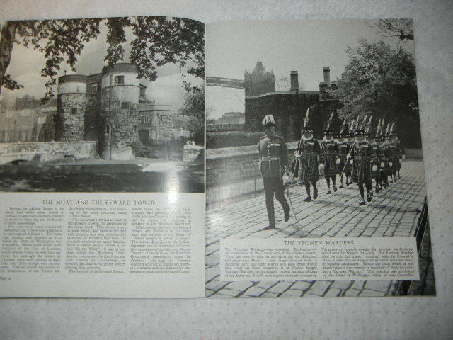THE TOWER of LONDON THE CROWN JEWELS BRITISH MONARCHY ROYALTY VINTAGE