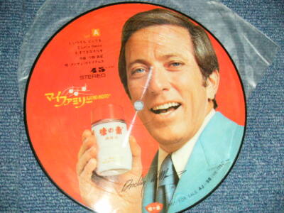 アンソニー　DVD ANDY WILLIAMS Japan 1969 味の素 ‎AJ-5 Picture disc 7