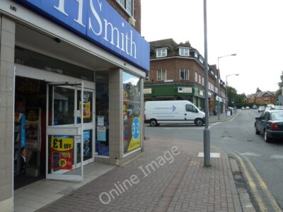 Photo 6x4 Approaching the junction of Station Road and Maxwell Road Beaco c2011