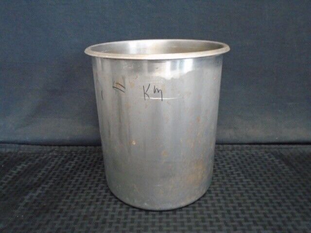Lab 12-quart Stainless Steel Container Stock Pot 11” H X 9-7/8” Diameter St-12