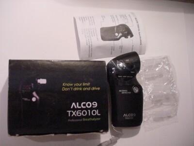 [Know Your Limit] ALCO9 TX6010L Professional Breathalyzer | Highly Accurate