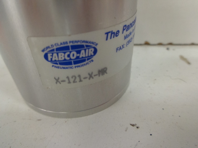 FABCO AIR PNEUMATIC PANCAKE AIR CYLINDER X-121-X-MR STK16078R