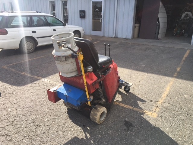 Taylor Bronco propane Ride on Floor Scraper / Stripper For Sale