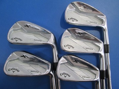★レアX FORGED STARクロームNS 950GH NEO S 5 〜PW Callaway 日本正規品 キャロウェイ X FORGED STAR (エックス