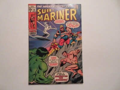 Marvel Comics The Mighty Avengers VS Sub Mariner #35 Mar