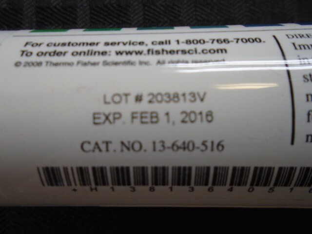 New FISHERBRAND 0.0 to 14.0 Plastic pH Indicator Strip 13-640-516 100 Strip/Vial