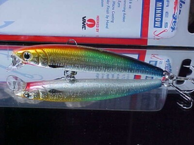 Challenger 3 1/2'' Junior Minnow JL120F#T02E in ''WOMBAT'' for Bass/Walleye/Perch