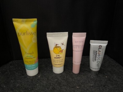 Mixed lot facial travel size all sealed  GlamGlow Purlisse I'm Honey Glow Recipe