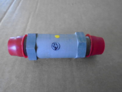 1 EA NOS 1500 PSI AIRCRAFT CHECK VALVE  P/N:  AN6207-10     MFG. P/N: 6-843-7