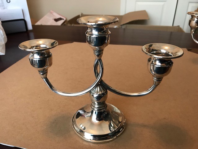 Revere Sterling Silver Candelabras #626