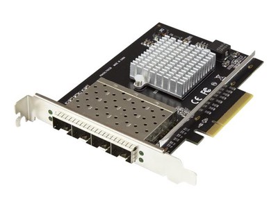 StarTech.com Quad Port 10G SFP+ Network Card, Intel XL710 Open PEX10GSFP4I