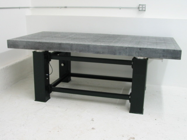 STARRETT INSPECTION OPTICAL TABLE tested TMC ISOLATION GRANITE SURFACE PLATE