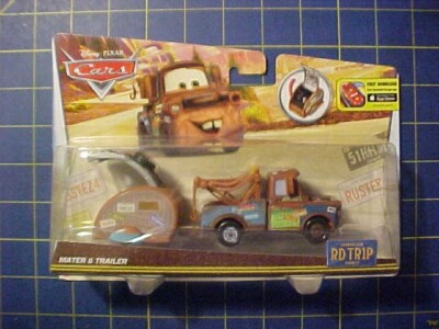 DISNEY PIXAR CARS MATER & TRAILER! RD TRIP SERIES  NIP  TR1P