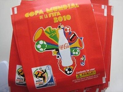 Panini South Africa Fifa World Cup 2010 Coca-cola Stickers 100 packs  Box