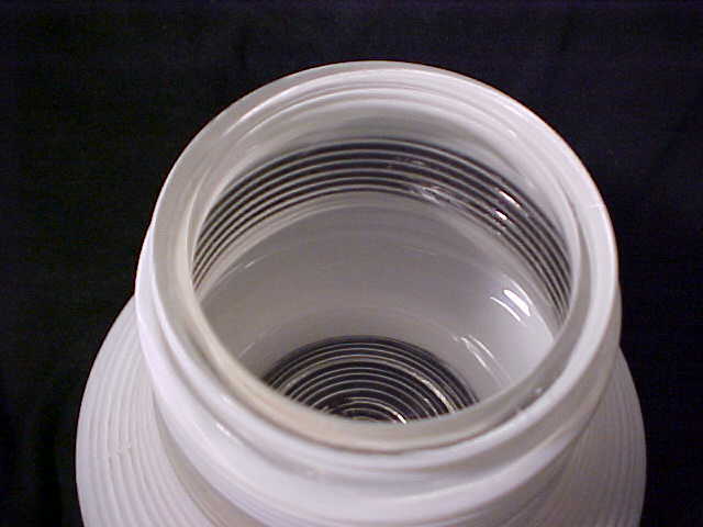 Mid Century Modern Vintage Bell shape Ceiling light globe 6.5 inch 3 7/8 fitter