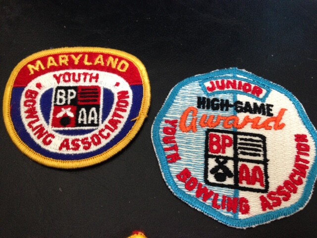 7 Vintage Bowling Patches - 1960's - 1970's