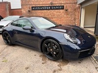 20 Reg PORSCHE 911 3.0T 992 CARRERA 4 PDK 4WD EURO 6 (s/s) 2DR BLUE METT 