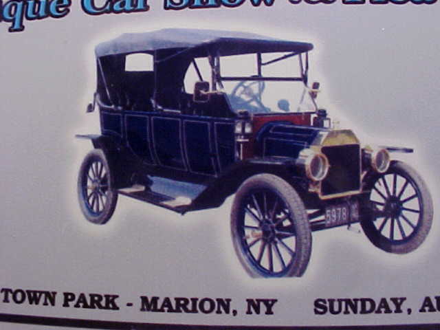 Vintage 2008 Wayne drumlins Region 31ST Annual Car Show Flea Market MARION N.Y.