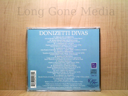 Donizetti Divas by Various (CD, 2000, Opera Rara)