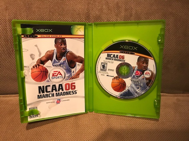 xbox game lot, Madden 07, MVP Baseball 2004, NCAA 06 March Madness, FIFA Germany